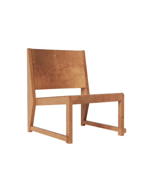 Sessel | Easy Chair Warm Brown Birch