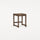 Hocker | Low Stool Dark Birch