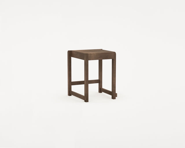 Hocker | Low Stool Dark Birch