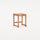 Hocker | Low Stool Warm Brown Birch