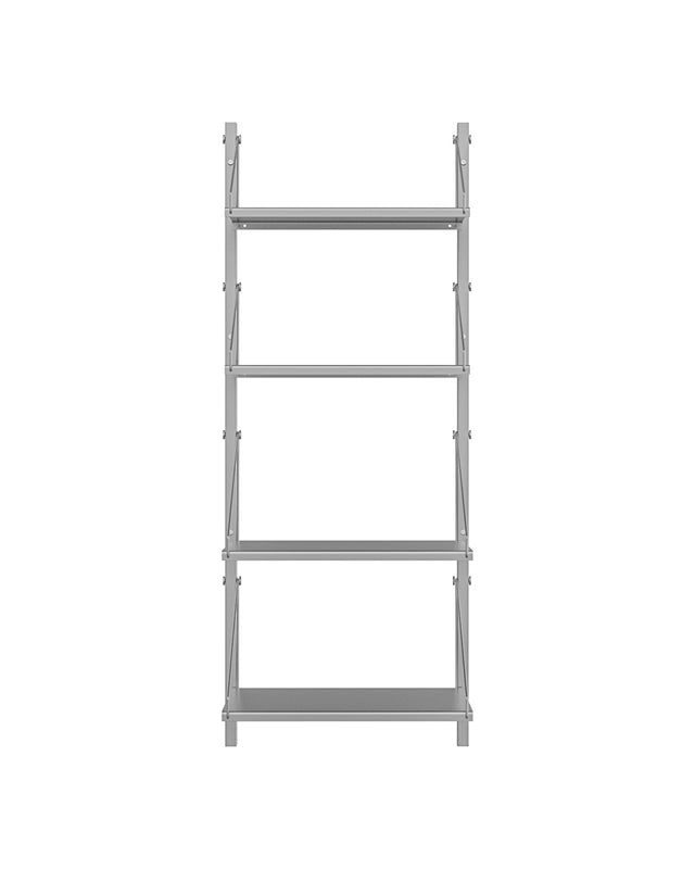Wandregal | Shelf Library Single Section| Stainless Steel | H108.4 / B40