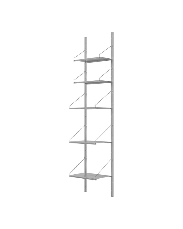 Wandregal | Shelf Library Single Section| Stainless Steel | H185.2 / B40