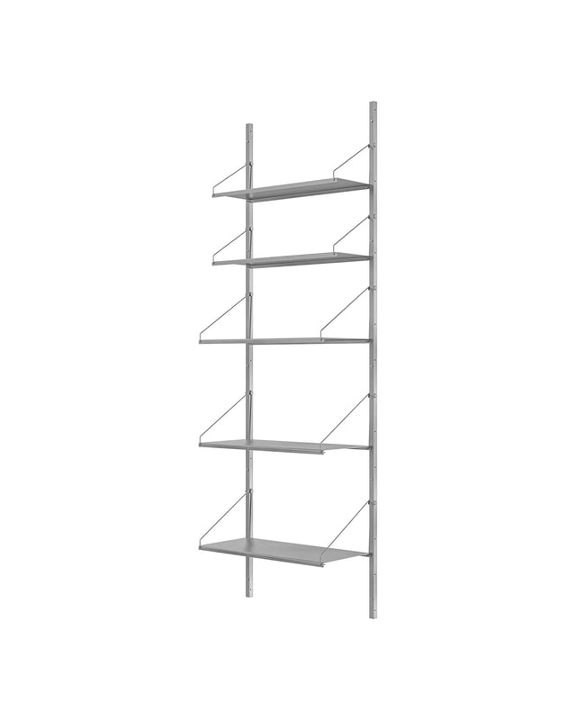 Wandregal | Shelf Library Single Section| Stainless Steel | H185.2 / B60