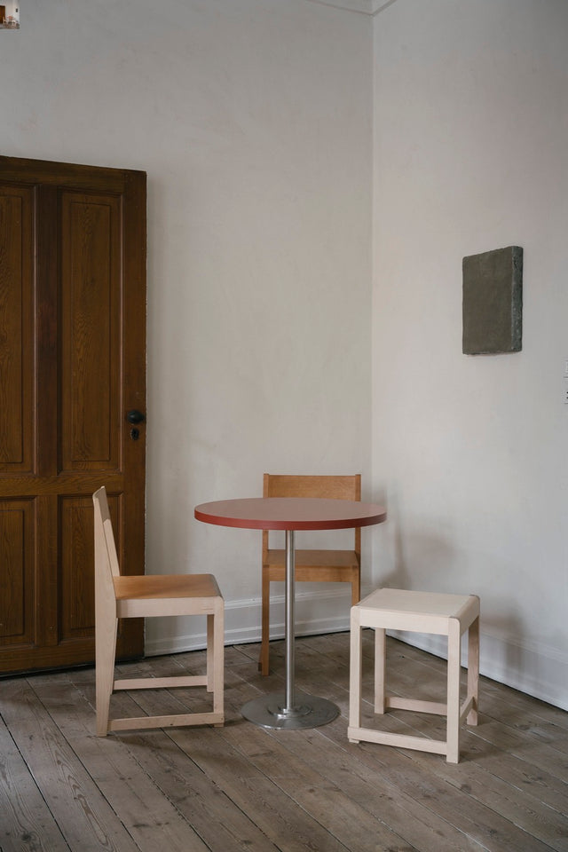 Hocker | Low Stool Natural Birch