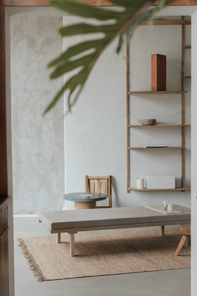 Wandregal | Shelf Library Single Section| Natural Oak | H185.2 / B60