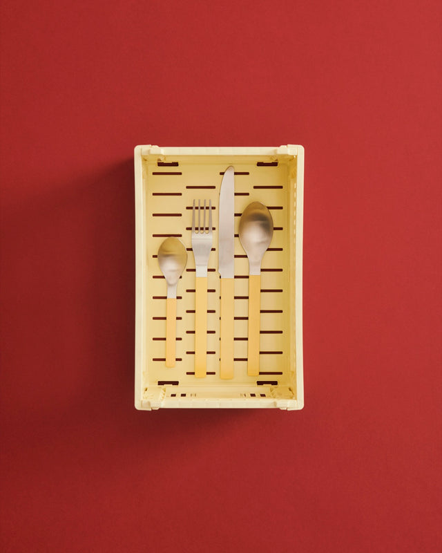 Besteckset | MVS | Gelb