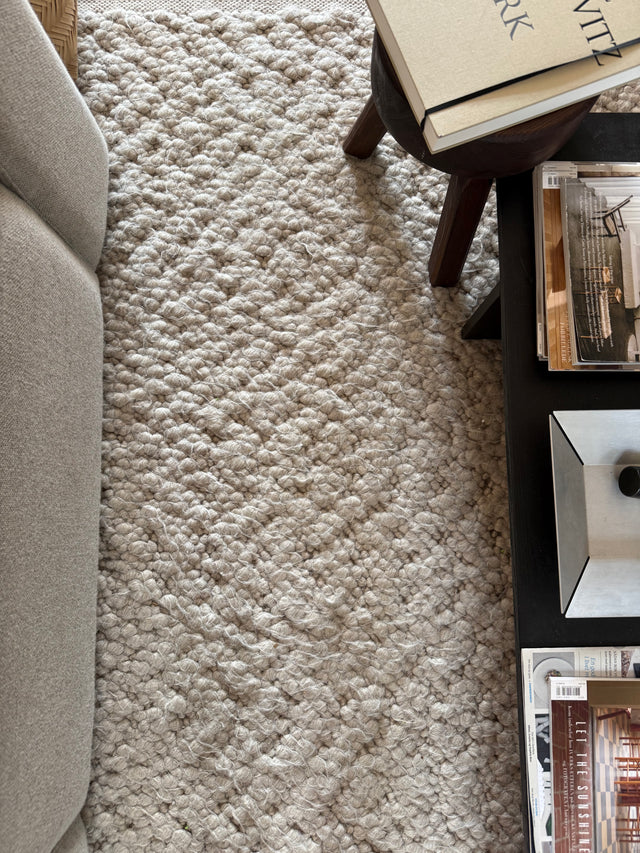 Teppich Gravel Rug 200x300cm Grau | B-Ware