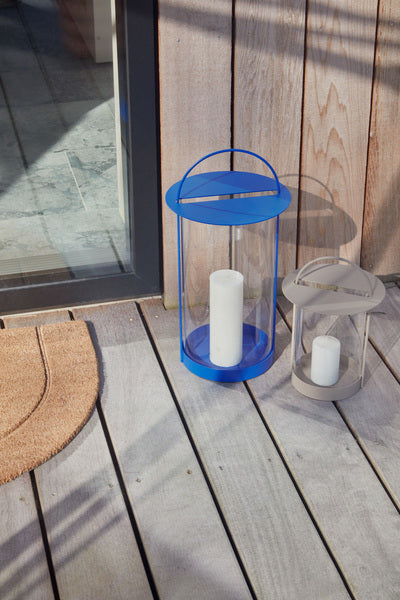 Maki Lantern | Optic Blue | groß