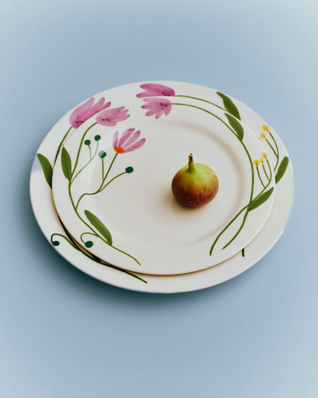 La Pittura Plate - Ø24 - Wild Flower Crocus