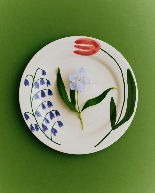 La Pittura Plate - Ø24 - Wild Flower Klokkeblomst