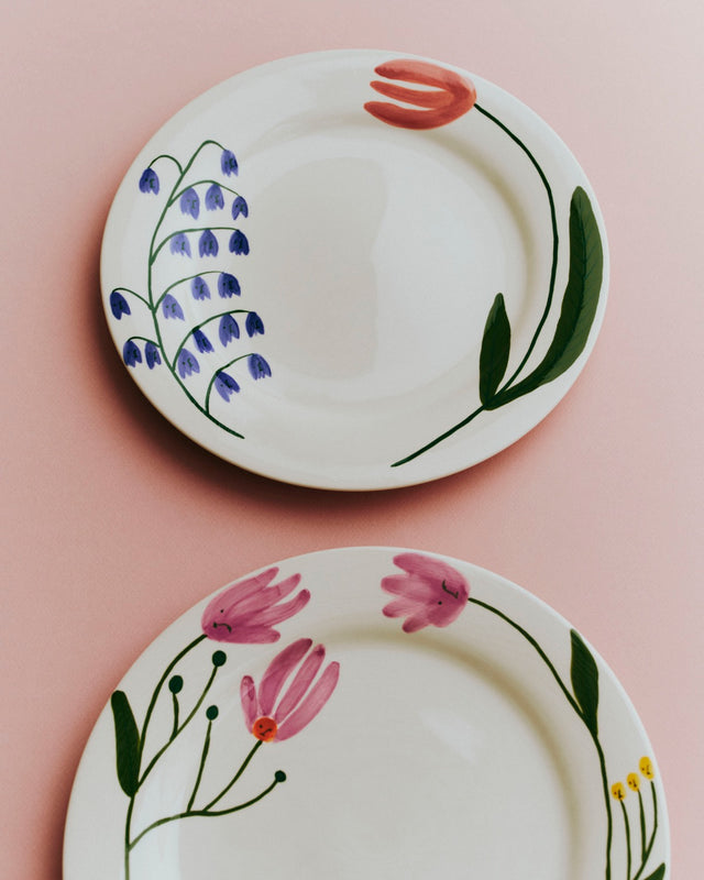 La Pittura Plate - Ø24 - Wild Flower Klokkeblomst