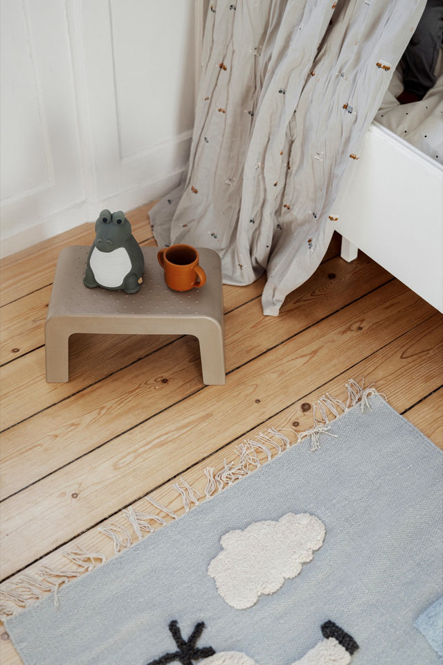 Hocker | Ulla Step Stool Dove blue