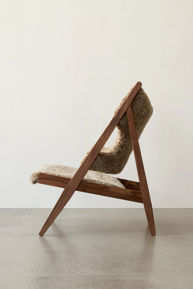 Knitting Lounge Chair | Sheepskin