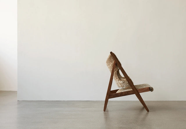 Knitting Lounge Chair | Sheepskin