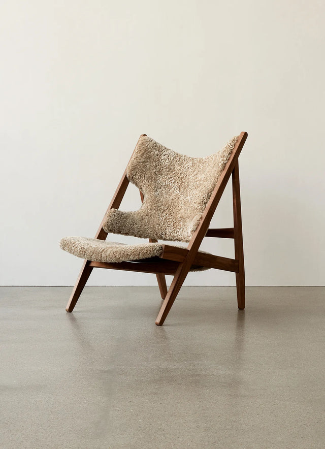 Knitting Lounge Chair | Sheepskin