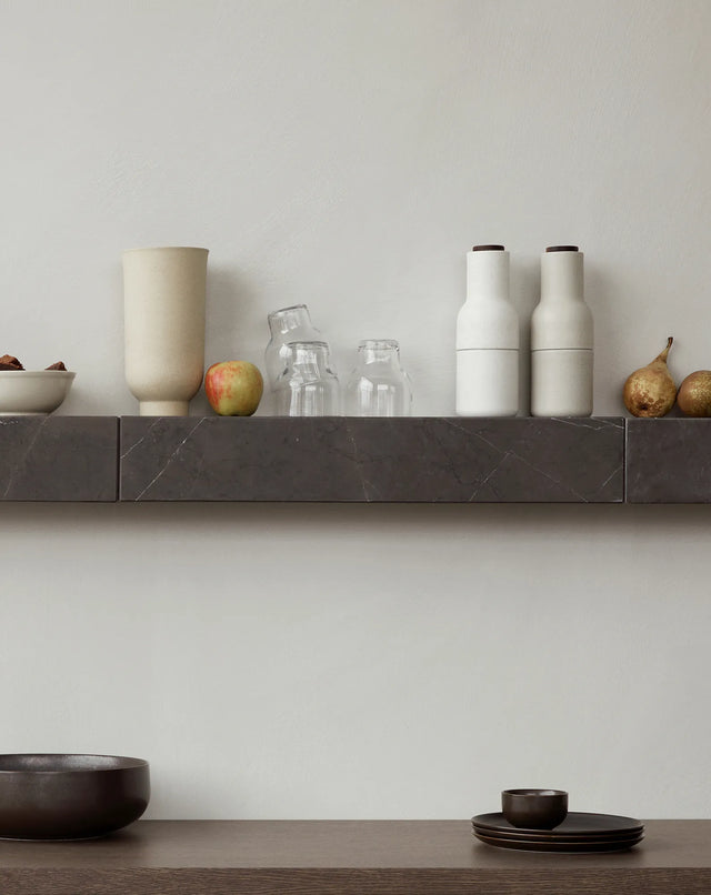 Plinth wall shelf