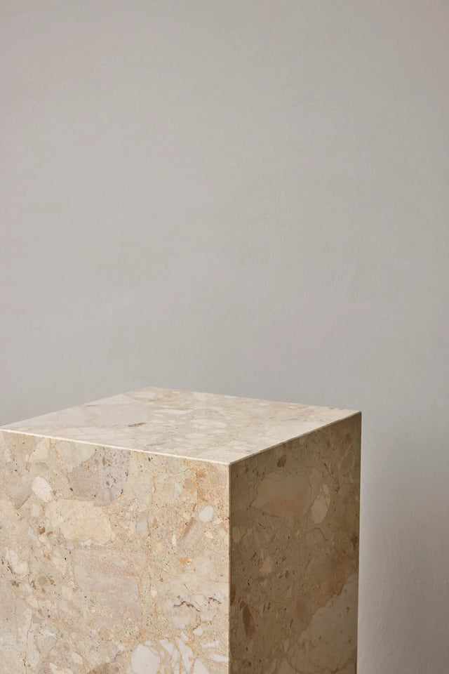 Plinth side table high