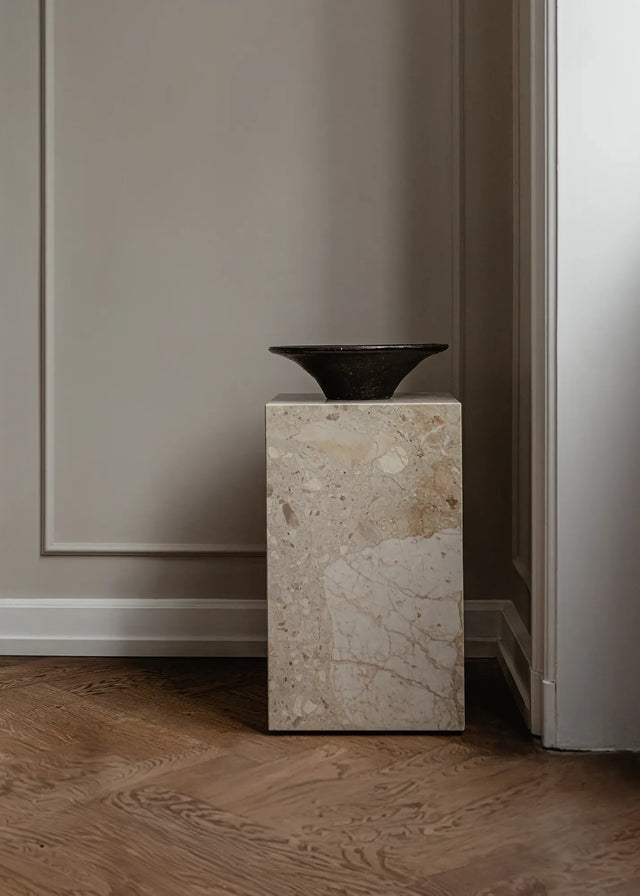 Plinth side table high