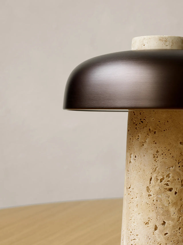 Reverse table lamp