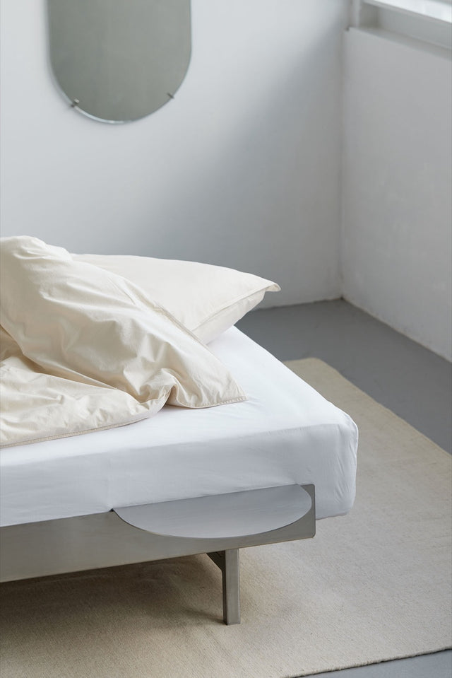 MOEBE Bett Edelstahl 90cm