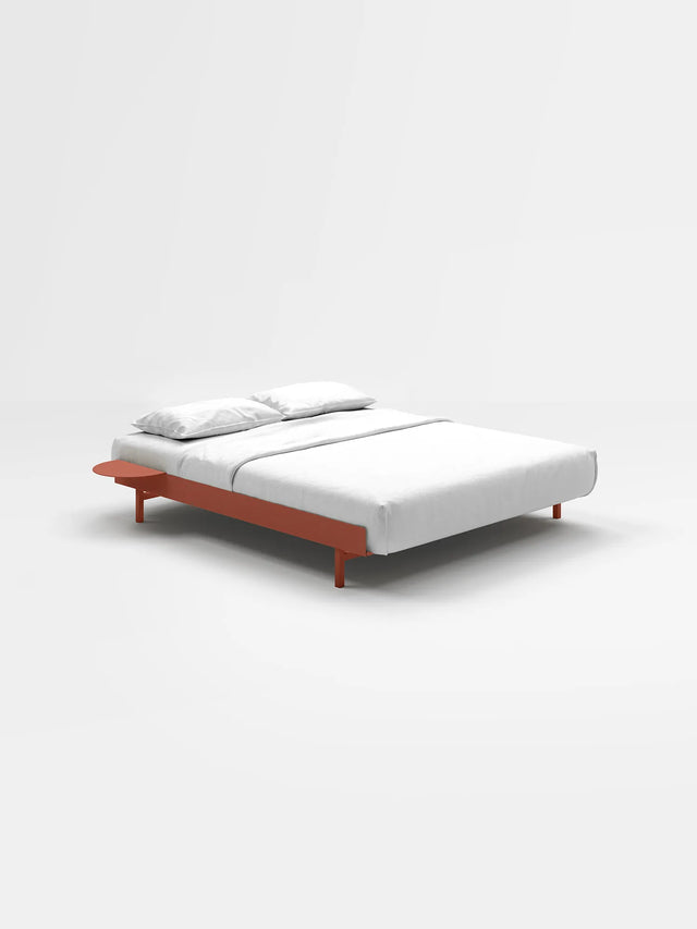 MOEBE bed 90-180cm low