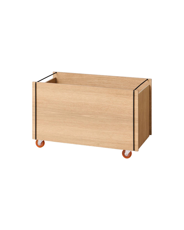Stapelbox | Storage Box | hoch | mit Rollen