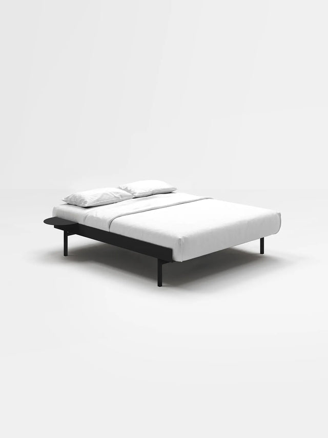 MOEBE bed 90-180cm high