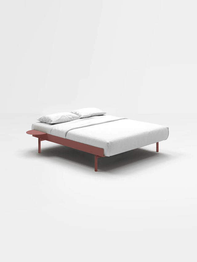 MOEBE bed 90-180cm high