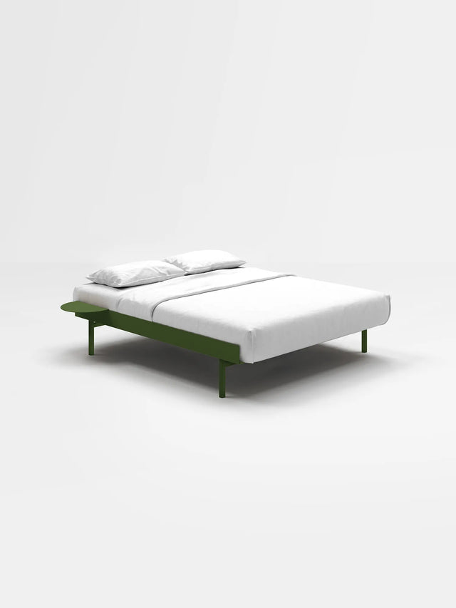 MOEBE bed 90-180cm high