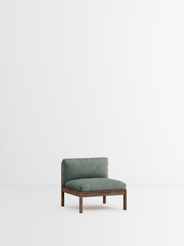 Moebe Sofa | Ottoman – Moss -0003 / Eiche natur