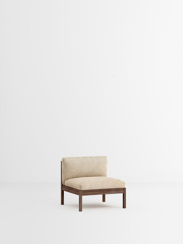 Moebe Sofa | Ottoman – Moss - 0019 / Eiche natur