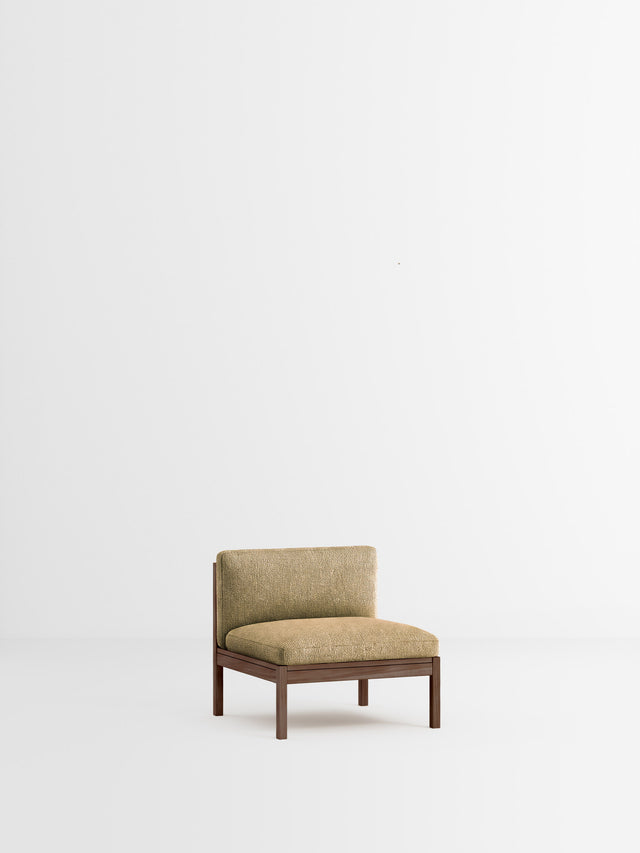 Moebe Sofa | Ottoman – Moss - 0021 / Eiche natur