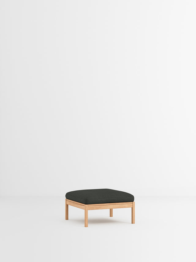 Moebe Sofa | Ottoman – Re-Wool 2 - 198 / Eiche natur