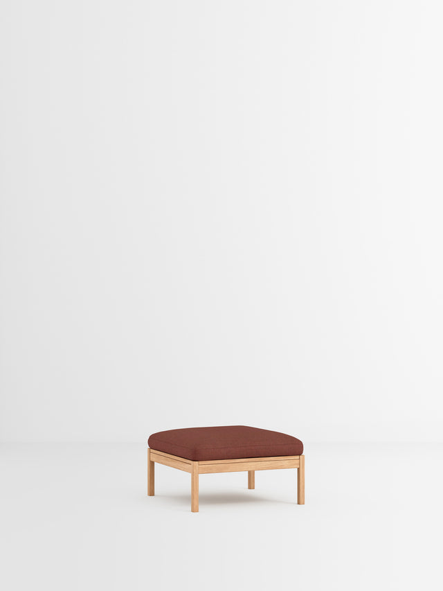 Moebe Sofa | Ottoman – Re-Wool 2 - 687 / Eiche natur