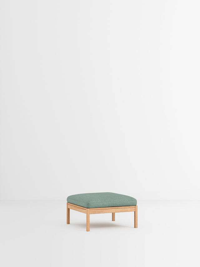 Moebe Sofa | Ottoman – Re-Wool 2 - 868 / Eiche natur