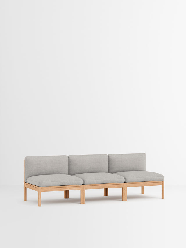 Moebe Sofa | 3-Sitzer – Autumn 101 / Eiche natur