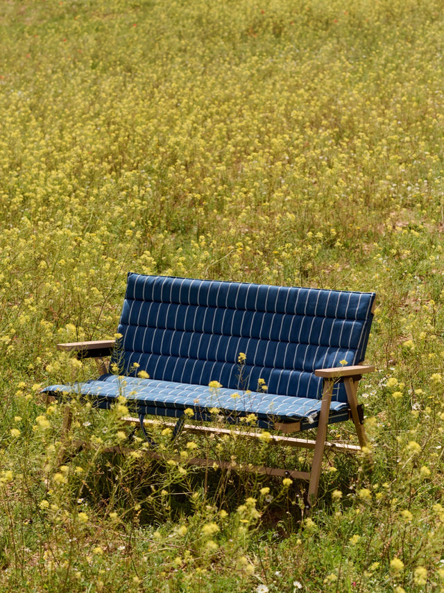 Klappsofa | Outdoor Market | Blau/Beige