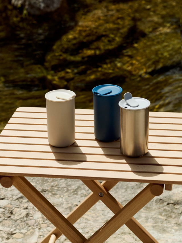 Thermobecher | Outdoor Market | Blau