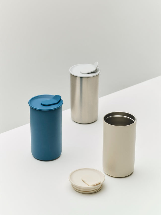 Thermobecher | Outdoor Market | Grau