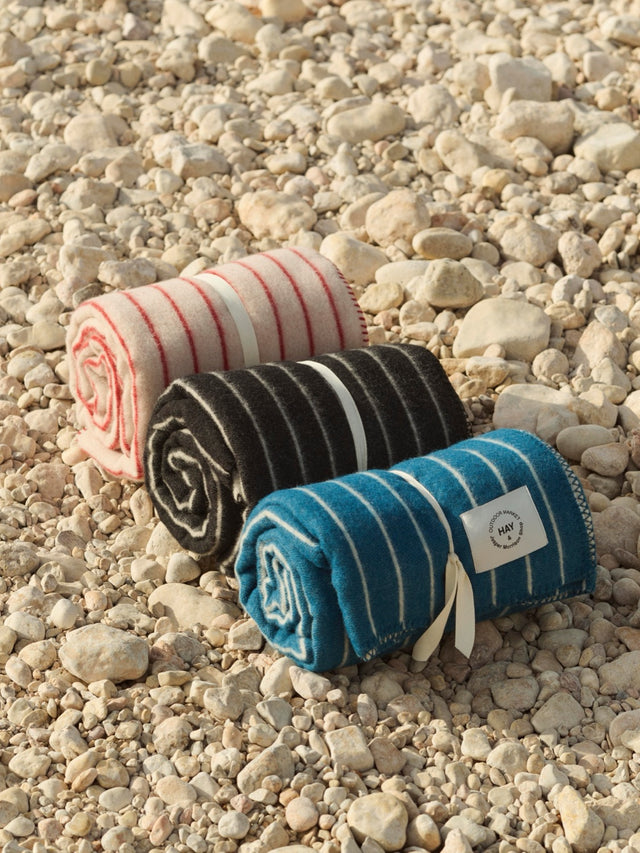 Decke | Outdoor Market | Beige/Rot