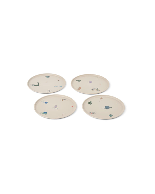 Plates | Remco 4-pack