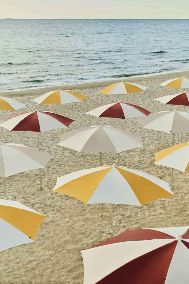 Sonnenschirm | Terrazza Parasol  | Octagon | Off-white and burgundy