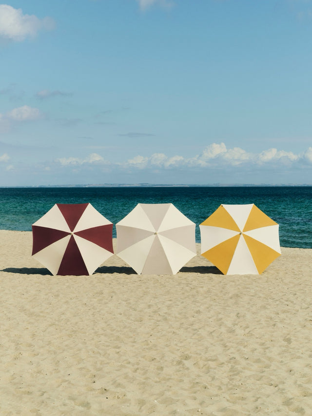 Sonnenschirm | Terrazza Parasol  | Octagon | Off-white and ochre