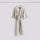 Bademantel | Waffle Bathrobe Stripe Dusty Blue