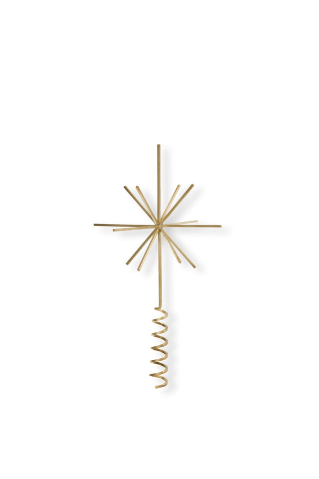 Christbaumspitze | Christmas Tree Top Star - Messing