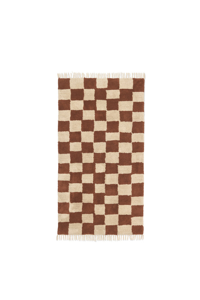 Washable carpet | Mara - Rust/Warm Sand