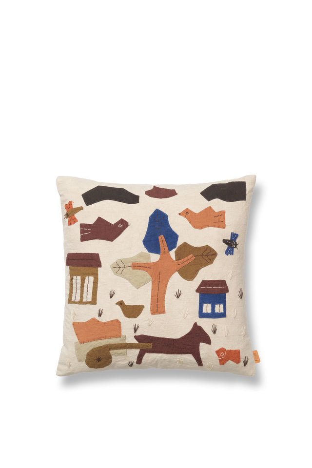 Pillow | Village - Off-white