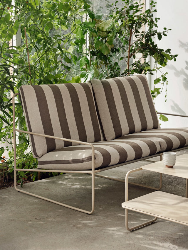 Outdoorsofa | Desert | 2 Seater gestreift