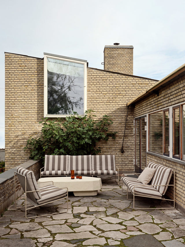 Outdoorsofa | Desert | 2 Seater gestreift