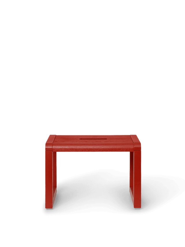 Little Architect Stool - Poppy Red